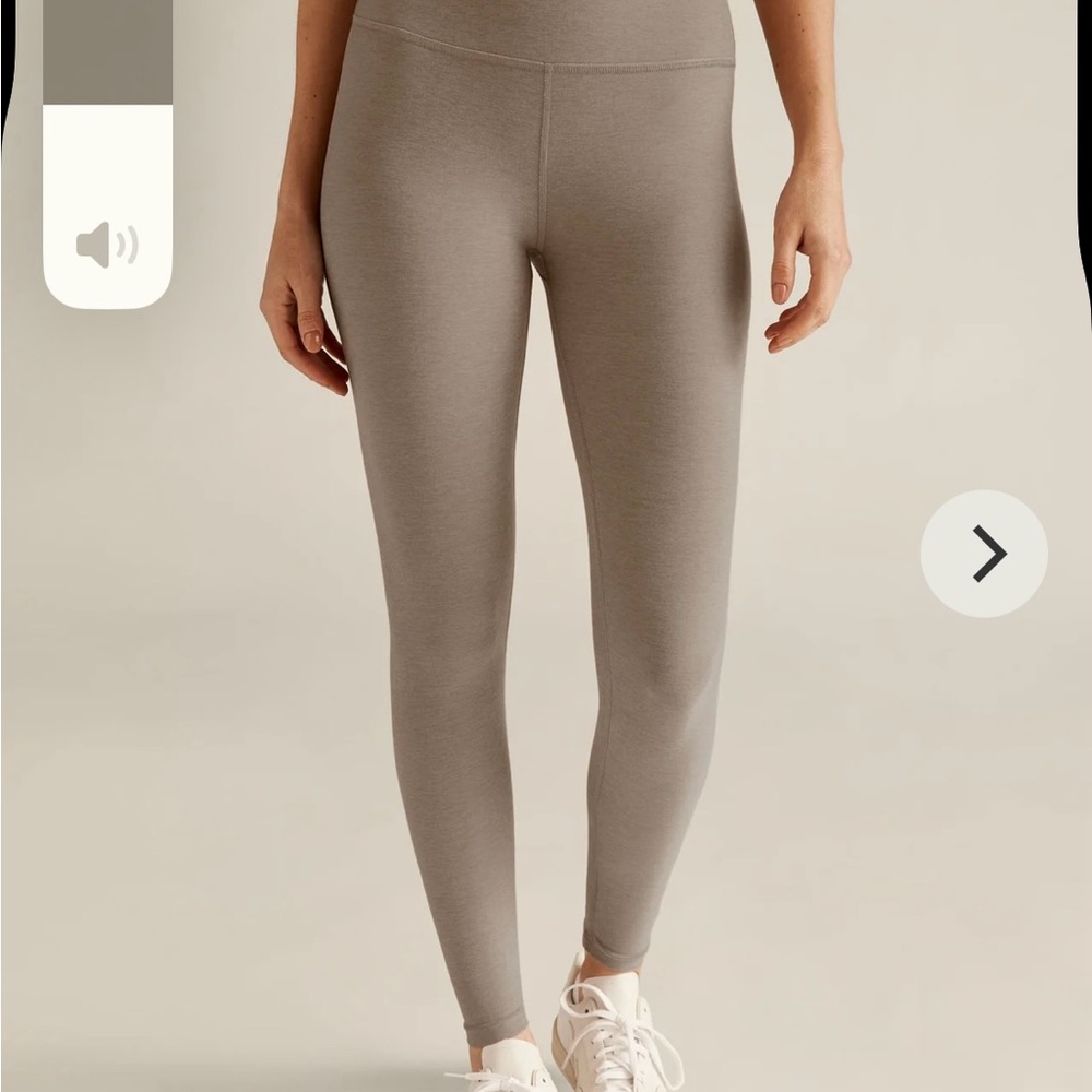 Beyond Yoga Taupe Leggings